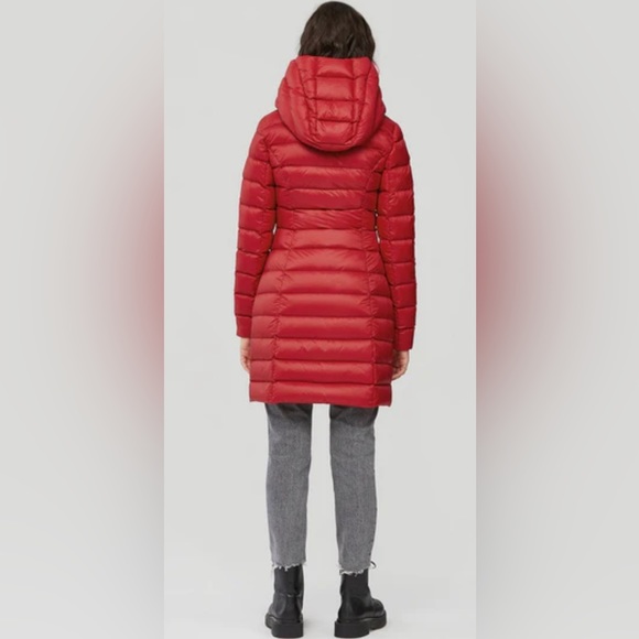 Soia & Kyo Karelle - TD Down Puffer Jacket Ruby Color - Brand New - Picture 8 of 11